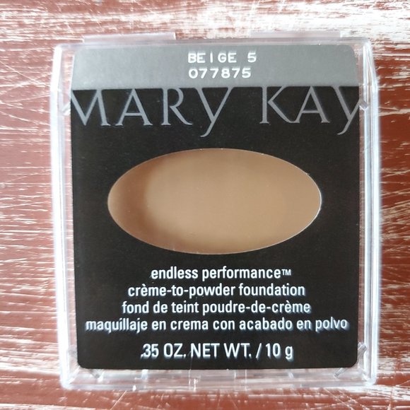 Beige 5 Endless Performance Creme-to-Powder Foundation - Mary Kay - Picture 1 of 4